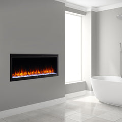SimpliFire Allusion Edge Linear Fireplace