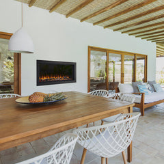 SimpliFire Forum Outdoor Linear Fireplace