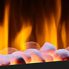 SimpliFire Ceramic White Stone Decorative Media