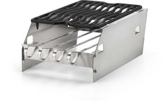 Napoleon Side Burner Windshield with Skewer Rack