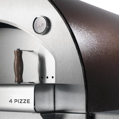 Alfa Legacy 4 Pizze 31-Inch Wood-Fired Outdoor Pizza Oven