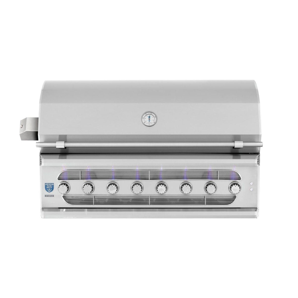 American Made Grills Muscle 54-Inch 8-Burner Built-In Hybrid Grill