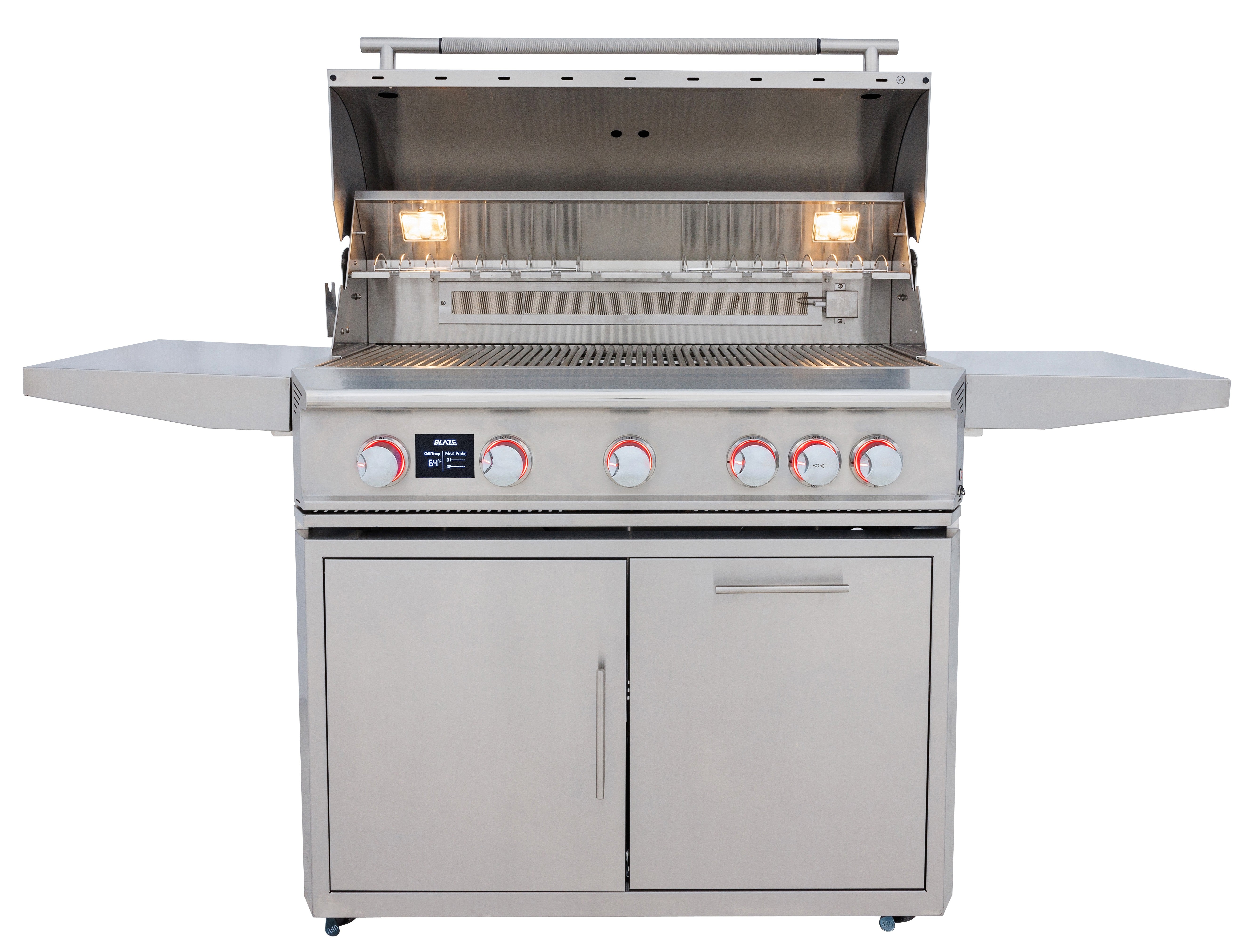 NEW LTE PRO 40-Inch 5-Burner Freestanding Gas Grill