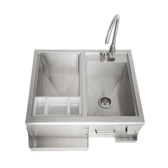 Blaze 30-Inch Beverage Center with Sink & Ice Bin Cooler