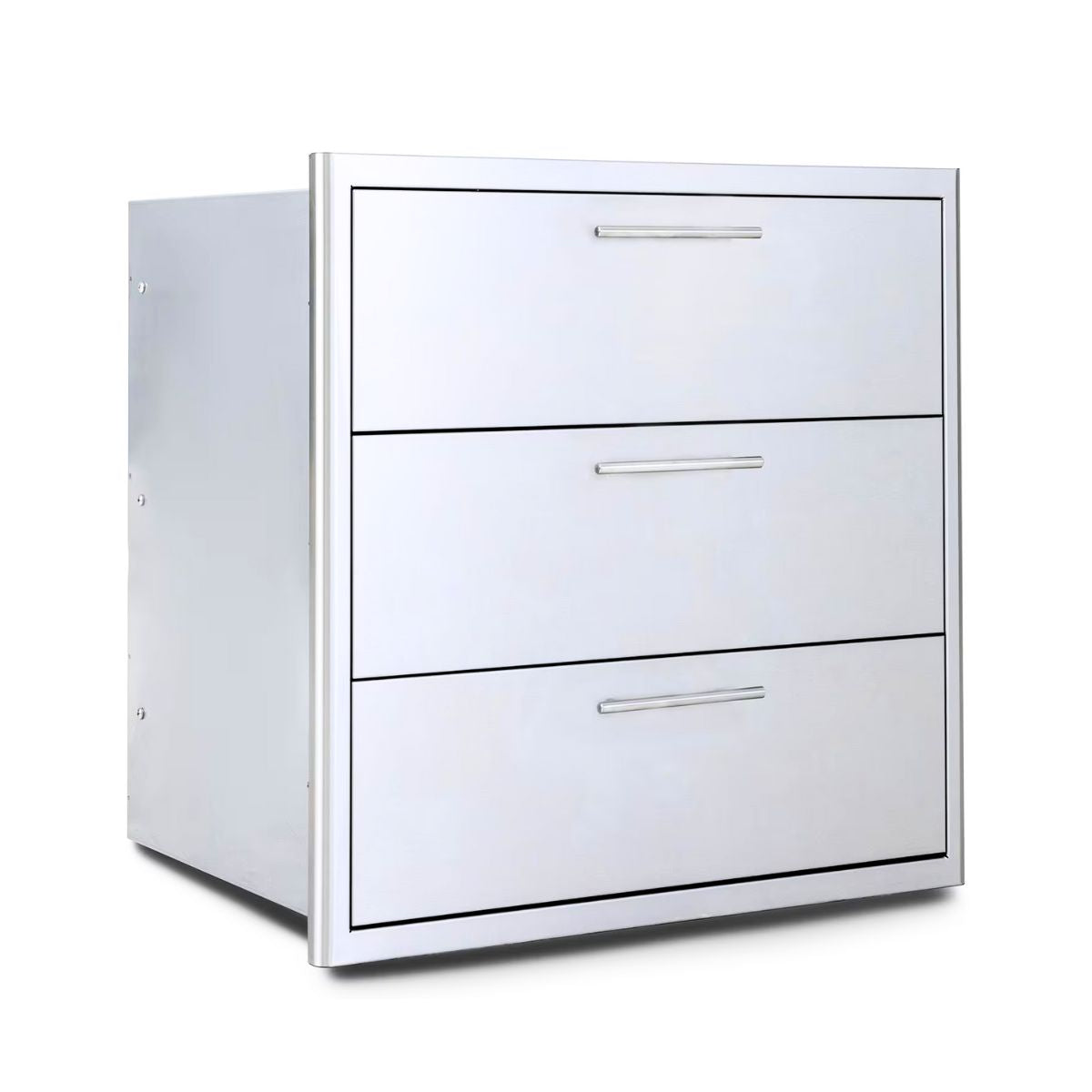 Blaze 30-Inch Stainless Steel Triple Access Drawers