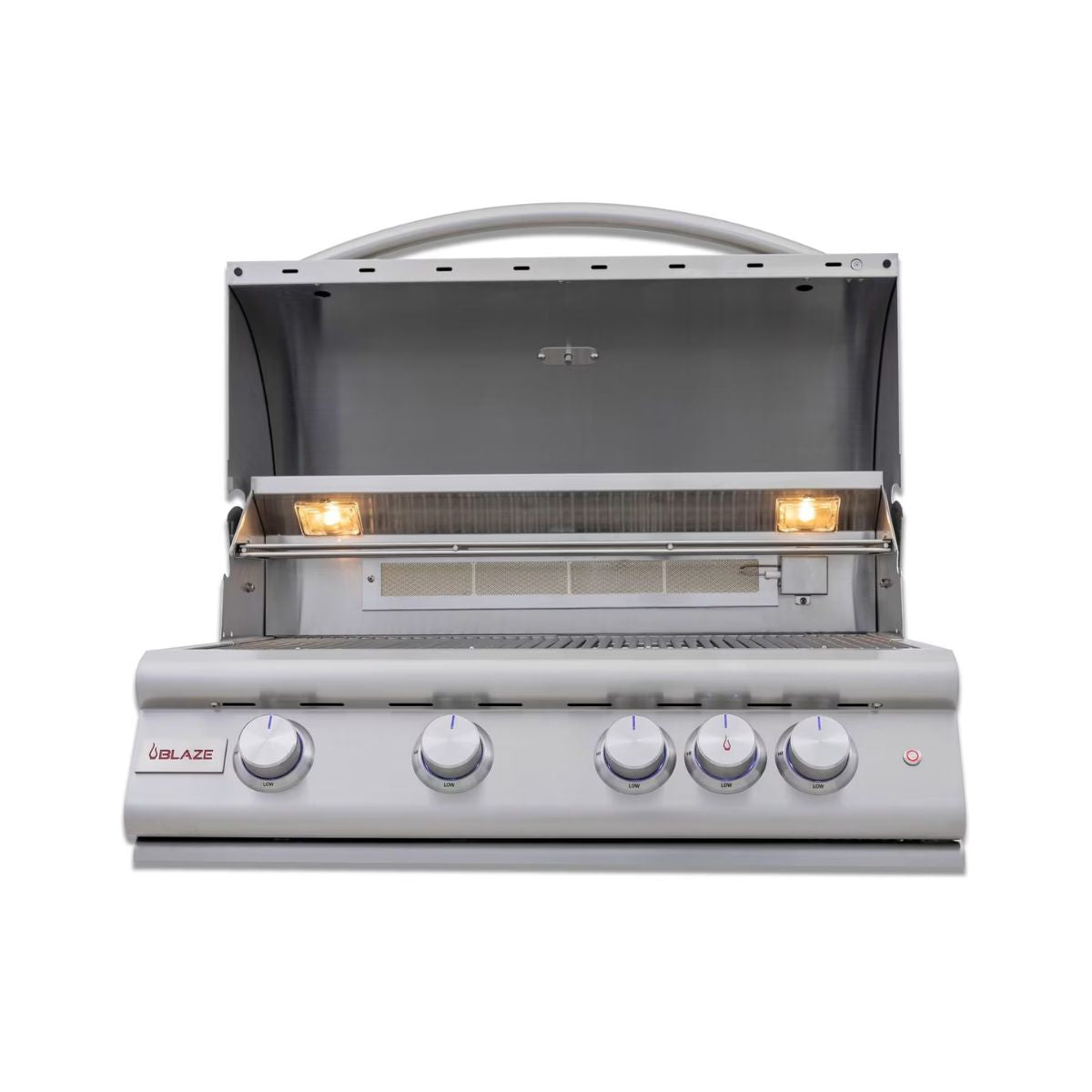 Blaze Premium LTE+ 32-Inch 4-Burner Built-In Gas Grill with Infrared Rear Burner