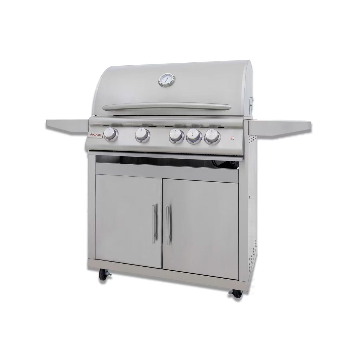 Blaze Premium LTE+ Marine-Grade 4-Burner Freestanding Gas Grill with Infrared Rear Burner