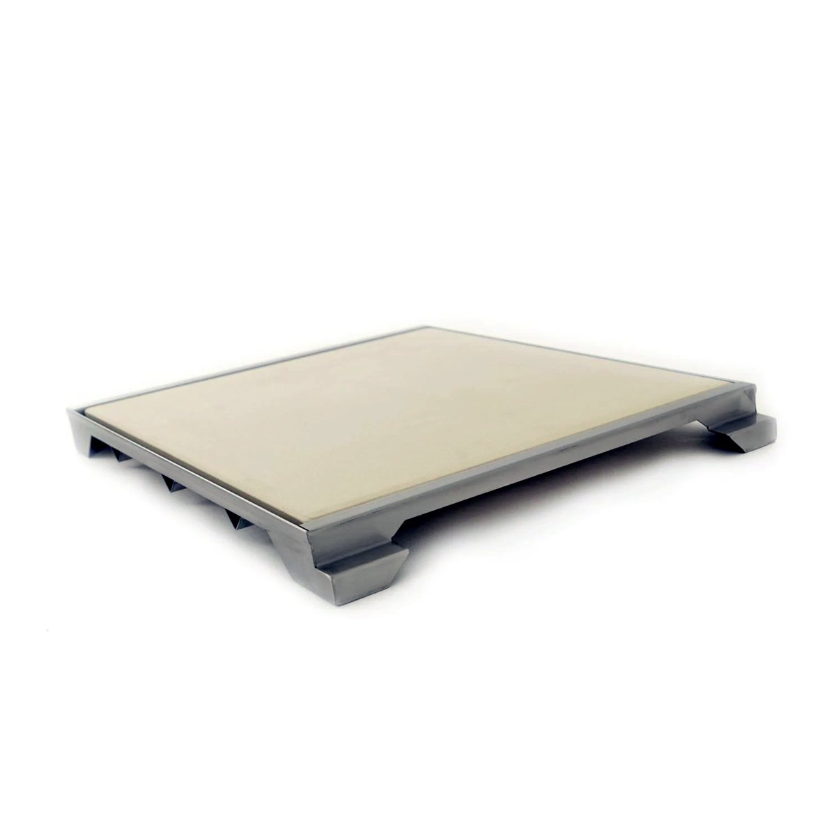 Blaze Professional Ceramic Pizza Stone with Stainless Steel Tray