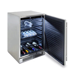 Blaze 5.5 cu. ft. Outdoor-Rated Stainless Steel Compact Refrigerator