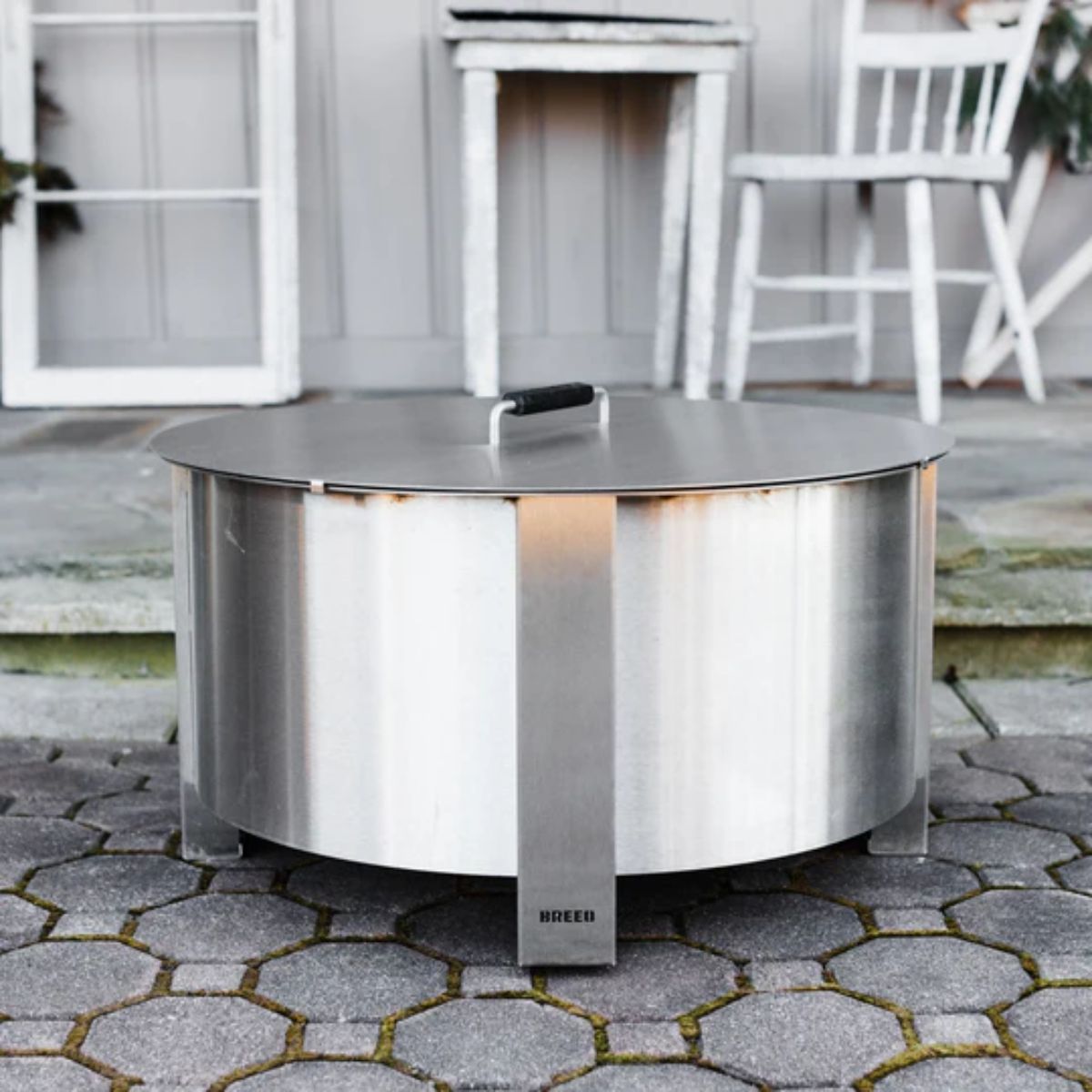 Breeo Stainless Steel Lid for X Series 24-Inch Fire Pit