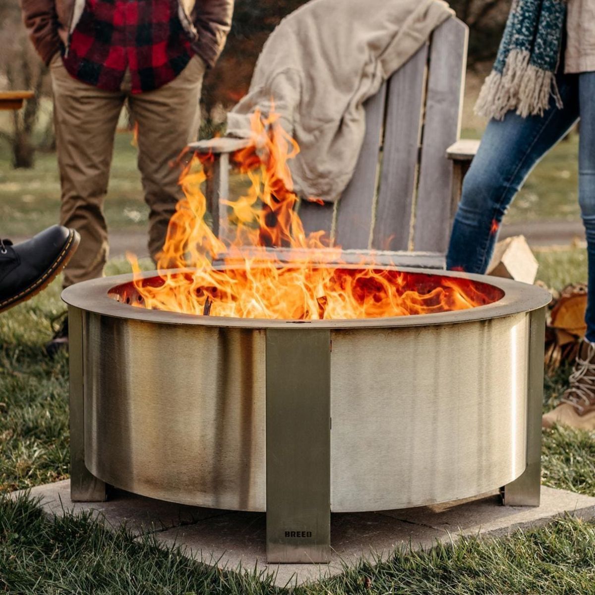 Breeo X Series 30-Inch Wood-Burning Fire Pit