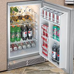 Delta Heat 4.1 cu. ft. Outdoor-Rated Stainless Steel Refrigerator