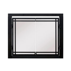 Dimplex Portrait Revillusion 36-Inch Double Glass Door Kit