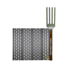 GrillGrate 4-Panel Overlay Set for Napoleon Rogue 525 & Weber Spirit 200 Series Gas Grills