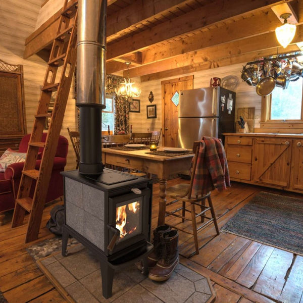 Hearthstone Lincoln TruHybrid Wood-Burning Stove – Marx Fireplaces