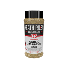 Heath Riles Garlic Jalapeno Rub - 12 oz