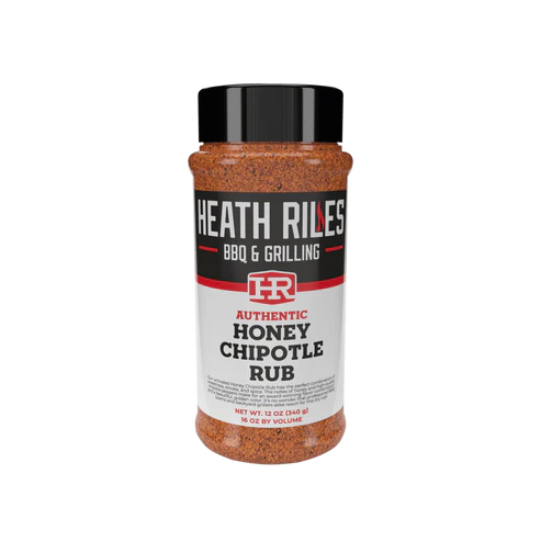 Heath Riles Honey Chipotle Rub - 12 oz