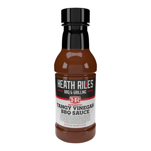 Heath Riles Tangy Vinegar BBQ Sauce - 16 oz