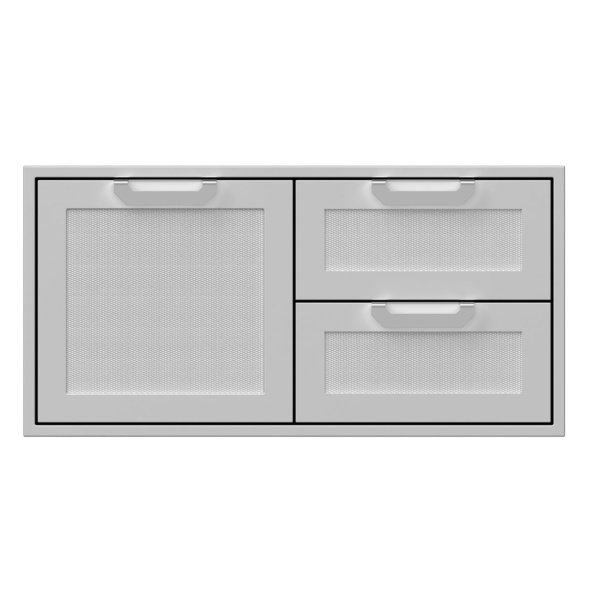 Hestan 42-Inch Double Drawer & Single Storage Door Combo