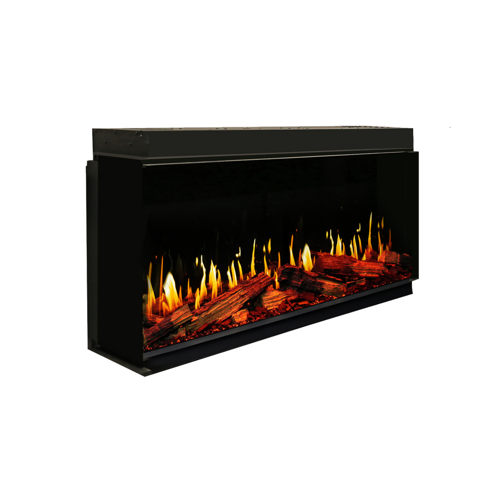 Modern Flames Orion V2 52-Inch Multi Linear Electric Fireplace - front angled view