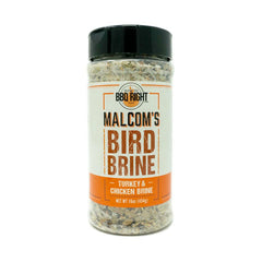 Malcom's Bird Brine: Turkey & Chicken Brine - 16 oz