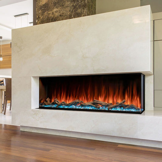 Modern Flames 80-Inch Landscape Pro Multi-Sided Electric Fireplace 1000