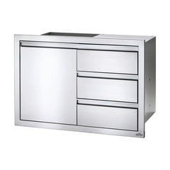 Napoleon Stainless Steel Access Door & Triple Drawer Combo