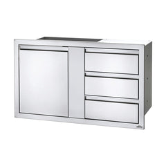 Napoleon Stainless Steel Access Door & Triple Drawer Combo