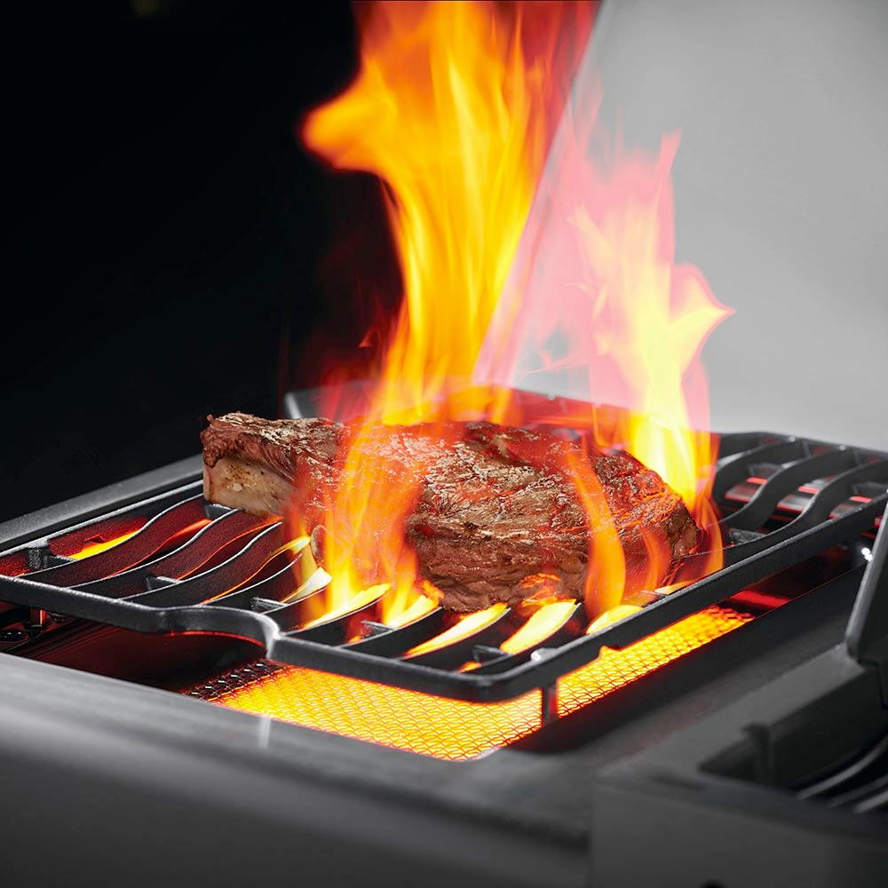 Napoleon Prestige 665 5-Burner Freestanding Gas Grill with Infrared Side Burner & Rotisserie