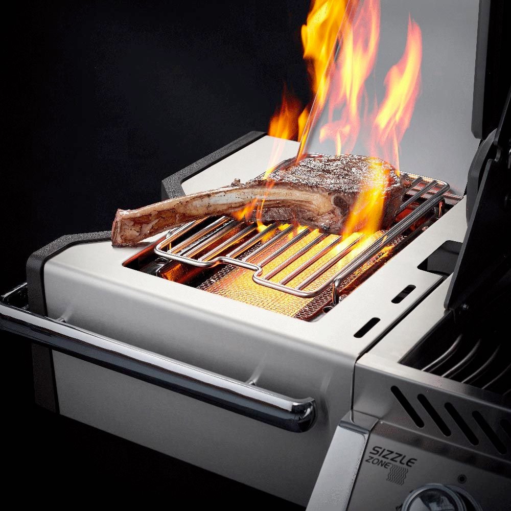 Napoleon Prestige PRO 665 5-Burner Freestanding Gas Grill with Infrared Side Burner & Rotisserie