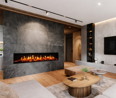 Modern Flames Orion V2 100-Inch Multi Linear Electric Fireplace - lifestyle