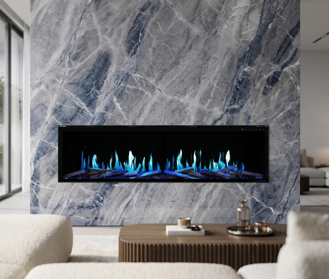 Modern Flames Orion V2 100-Inch Slim Linear Electric Fireplace - lifestyle