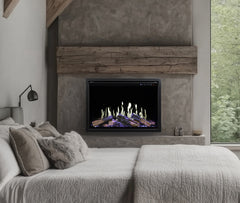 Modern Flames Orion V2 30-Inch Traditional Built-In Electric Fireplace - lifestyle