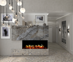 Modern Flames Orion V2 52-Inch Multi Linear Electric Fireplace - lifestyle