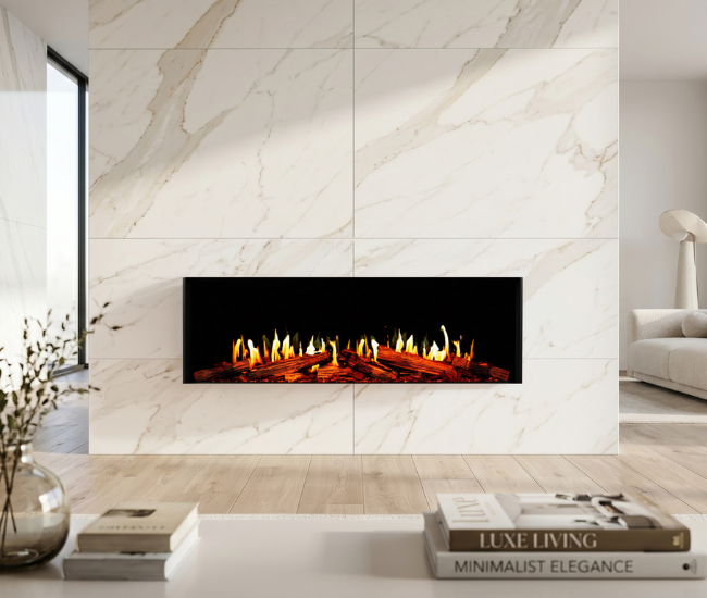 Modern Flames Orion V2 76-Inch Multi Linear Electric Fireplace - lifestyle