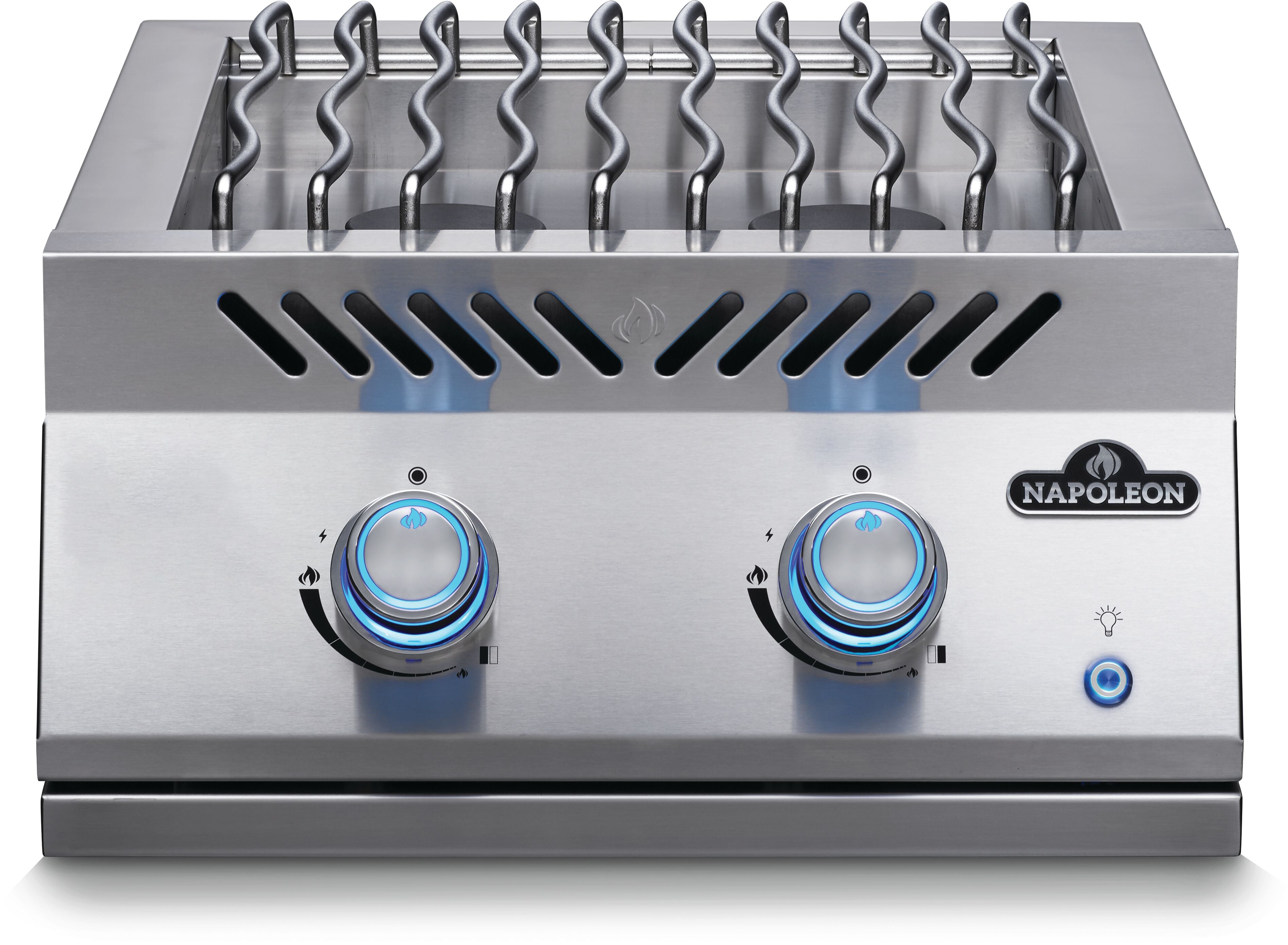 Built-in 700 Series Dual Range Top Burner - with Stainless Steel Cover