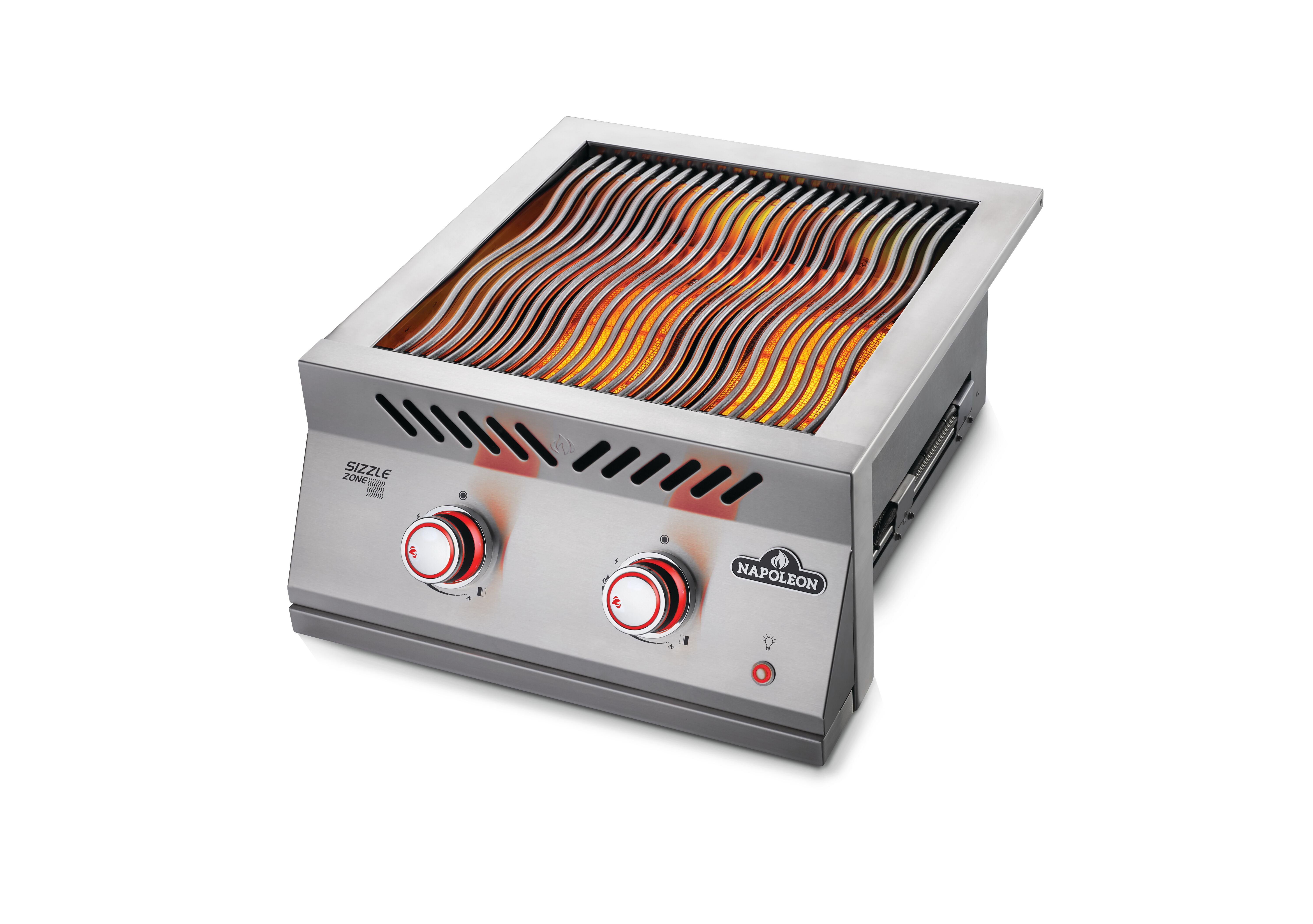 Built-in 700 Series Dual Infrared Burner - with Stainless Steel Cover