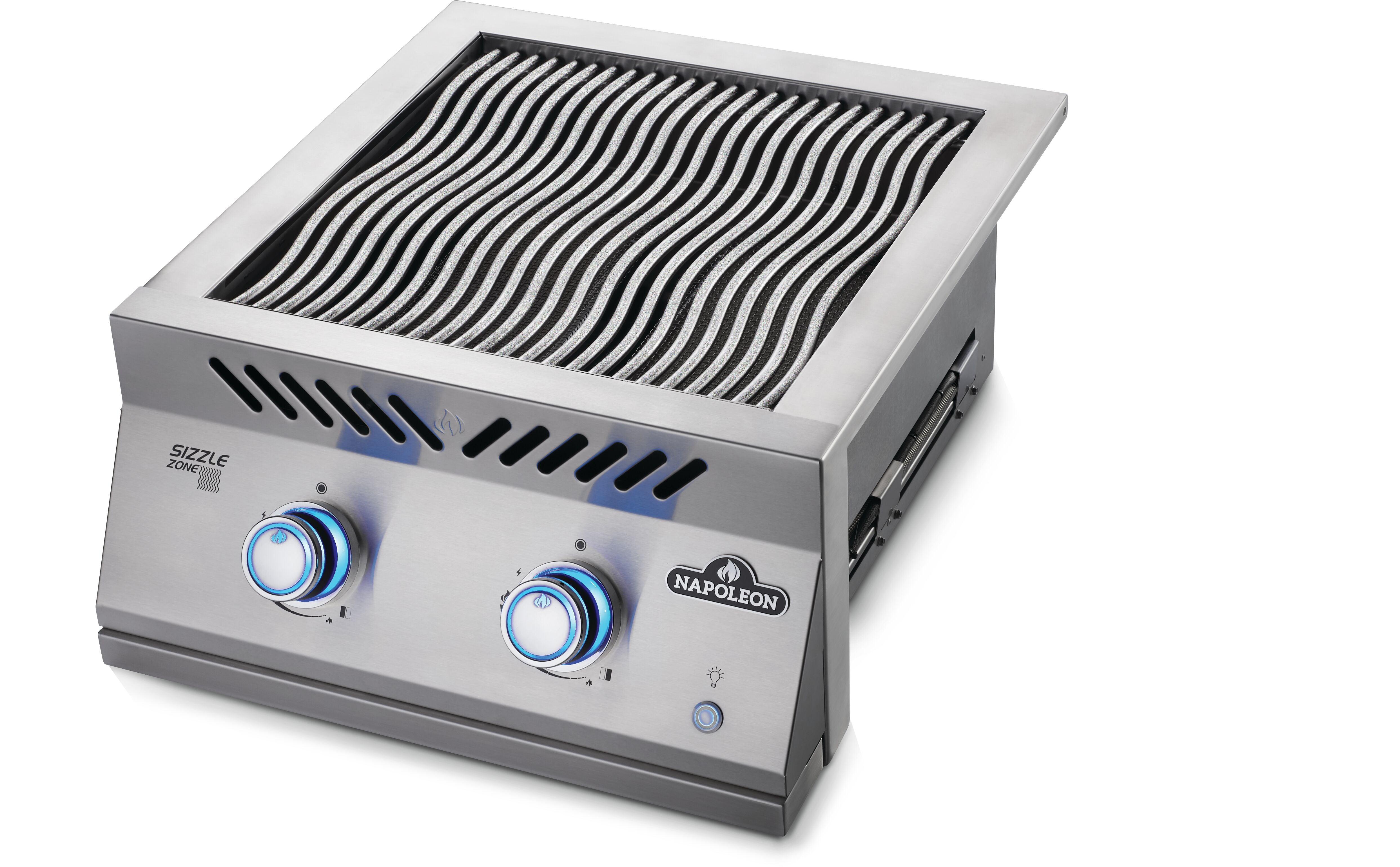 Built-in 700 Series Dual Infrared Burner - with Stainless Steel Cover