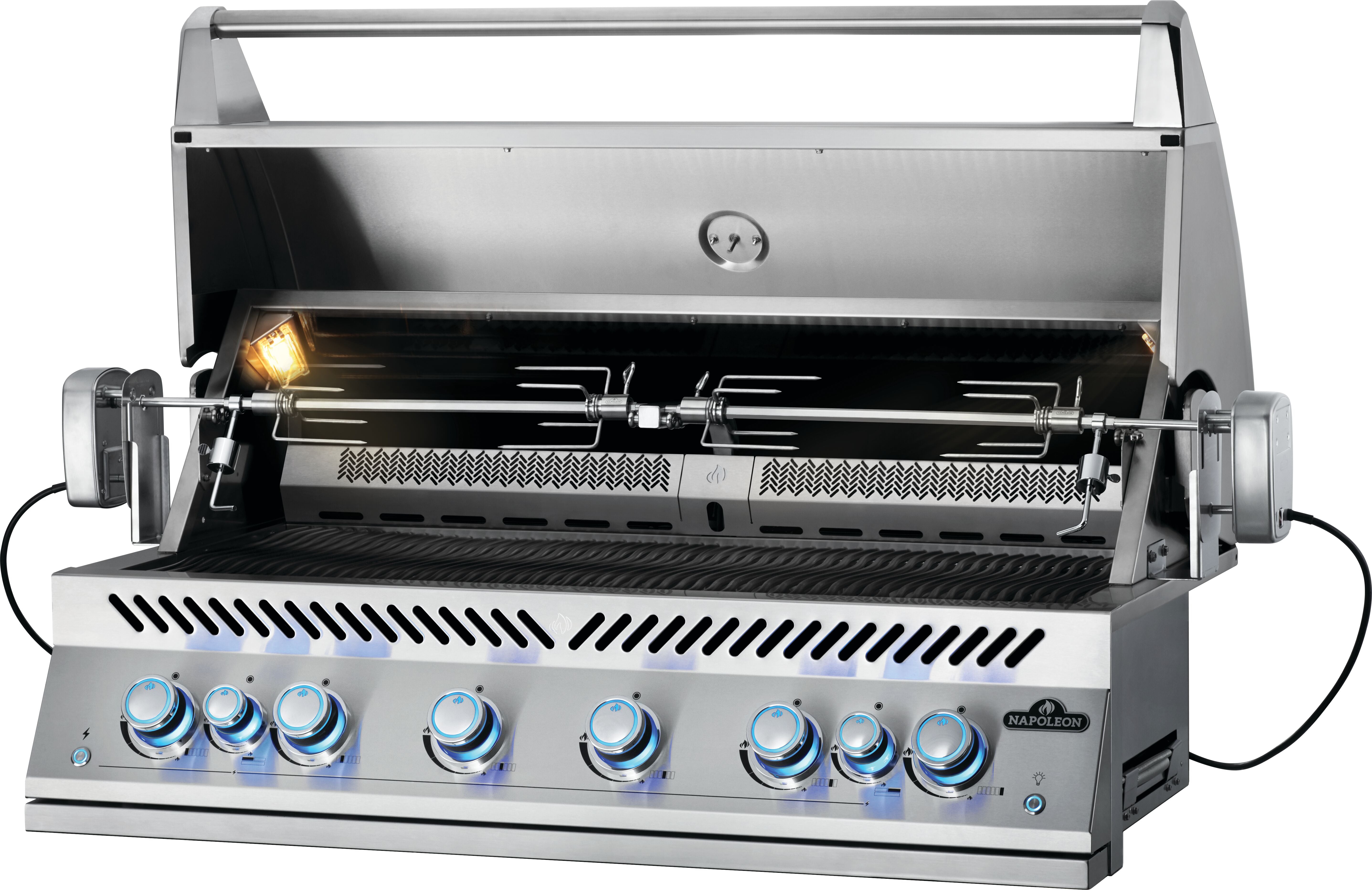 Napoleon 700-Series 6-Burner Built-In Gas Grill with Infrared Rotisserie