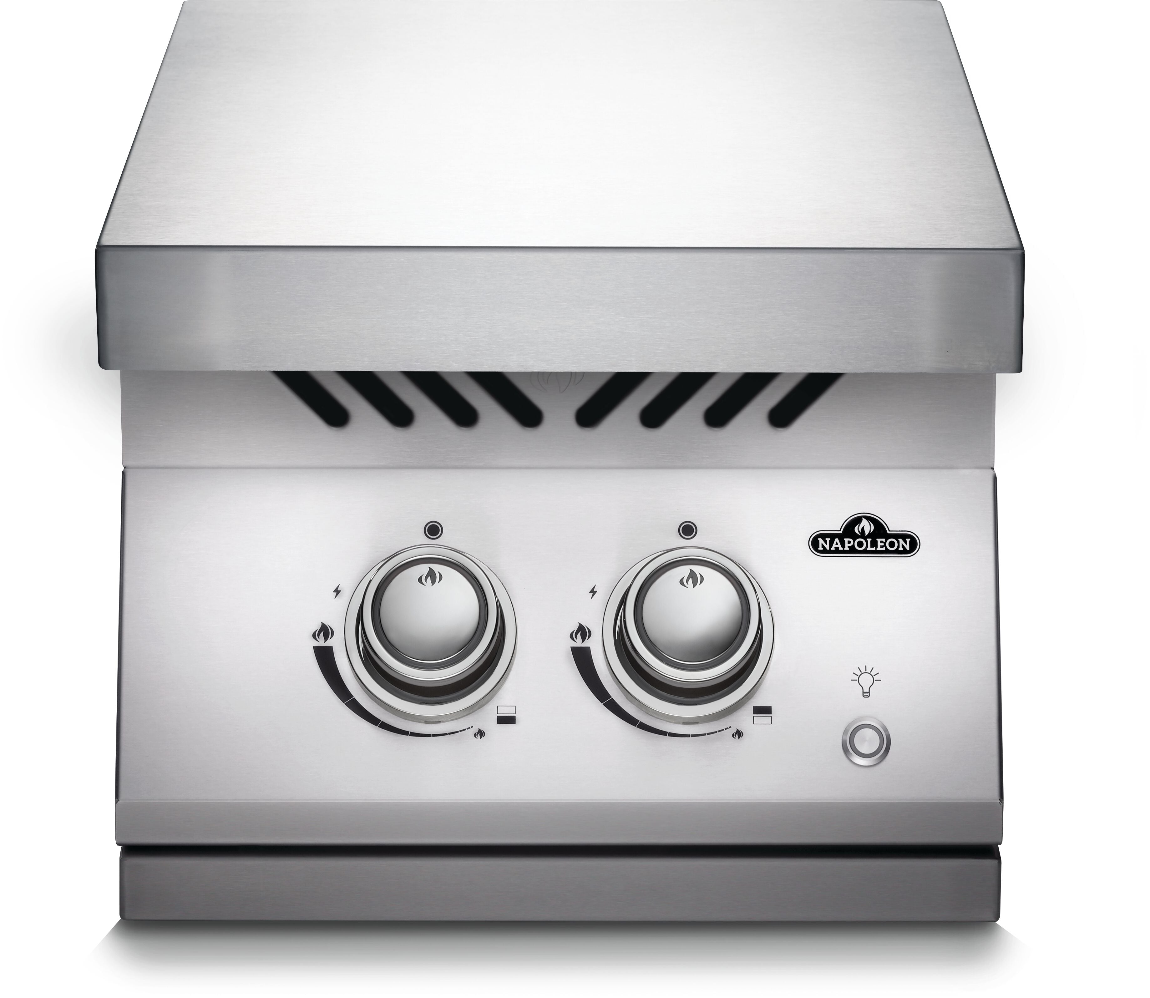 Built-in 700 Series Inline Dual Range Top Burner - with Stainless Steel Cover