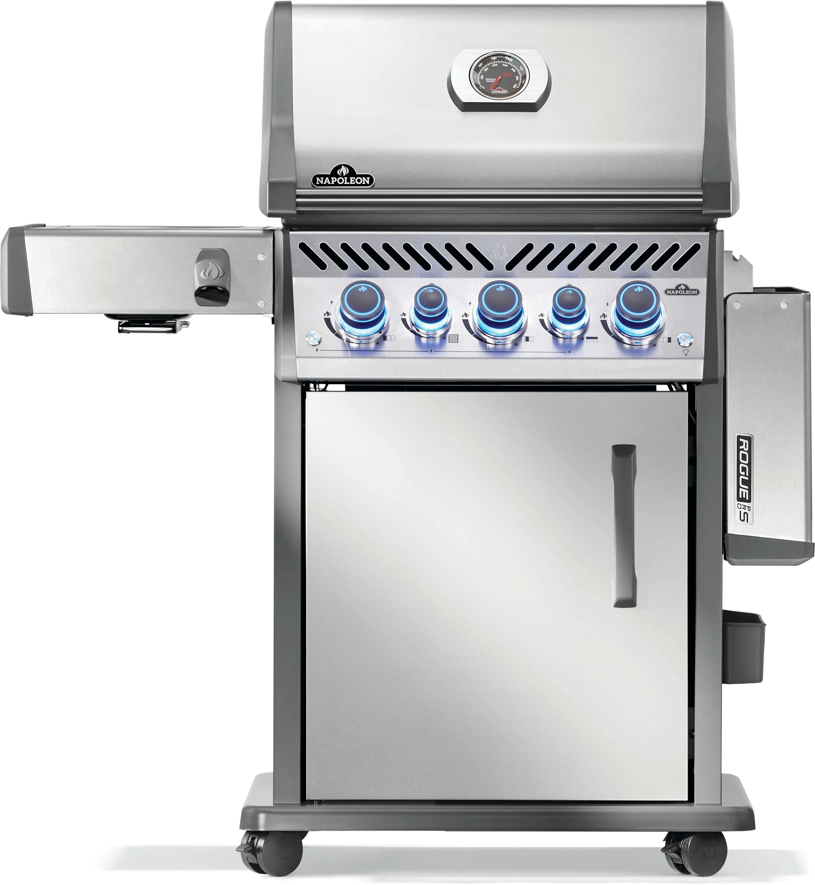 Napoleon Rogue PRO-S 425 Freestanding Gas Grill with Infrared Side and Rear Burners