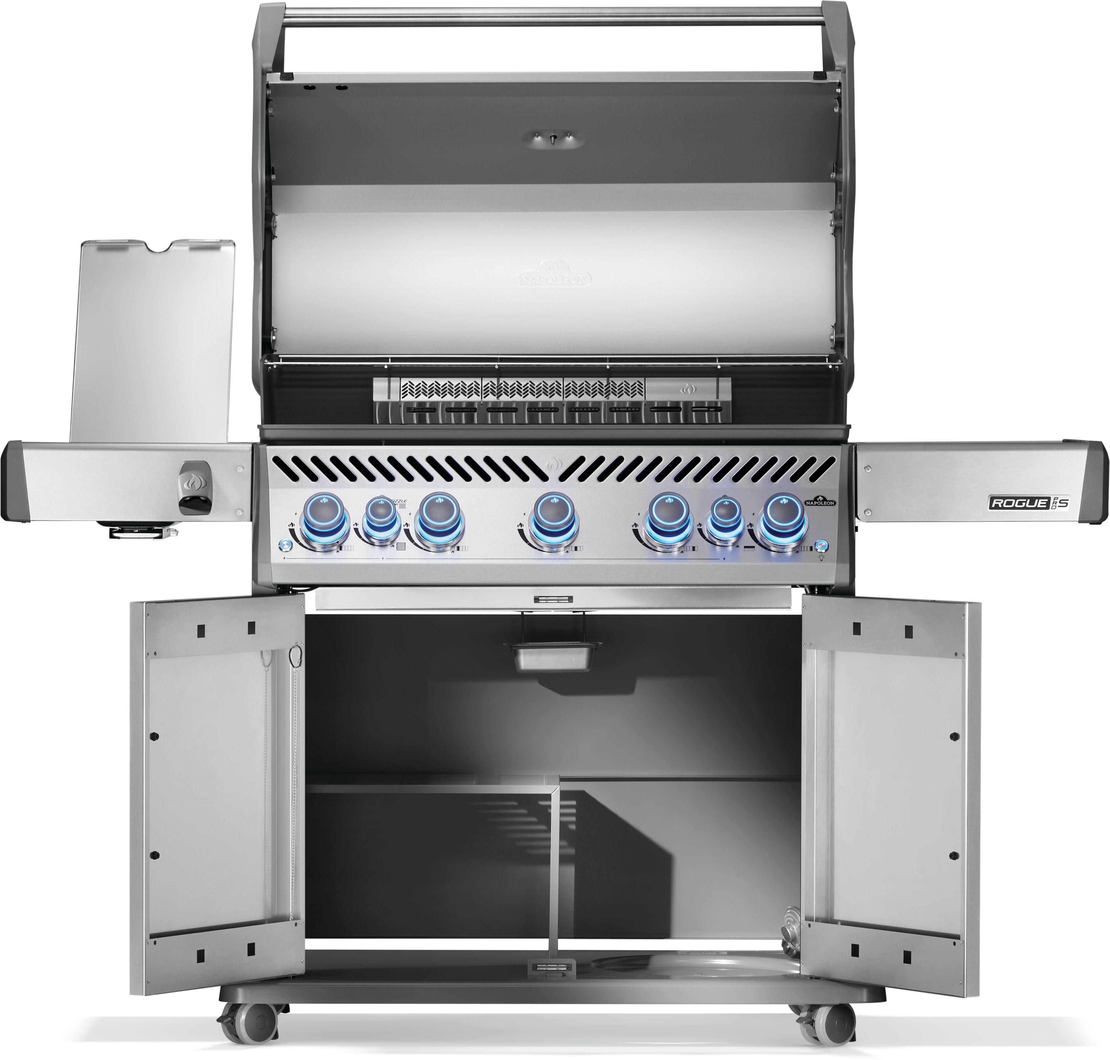 Napoleon Rogue PRO-S 625 Freestanding Gas Grill with Infrared Side and Rear Burners