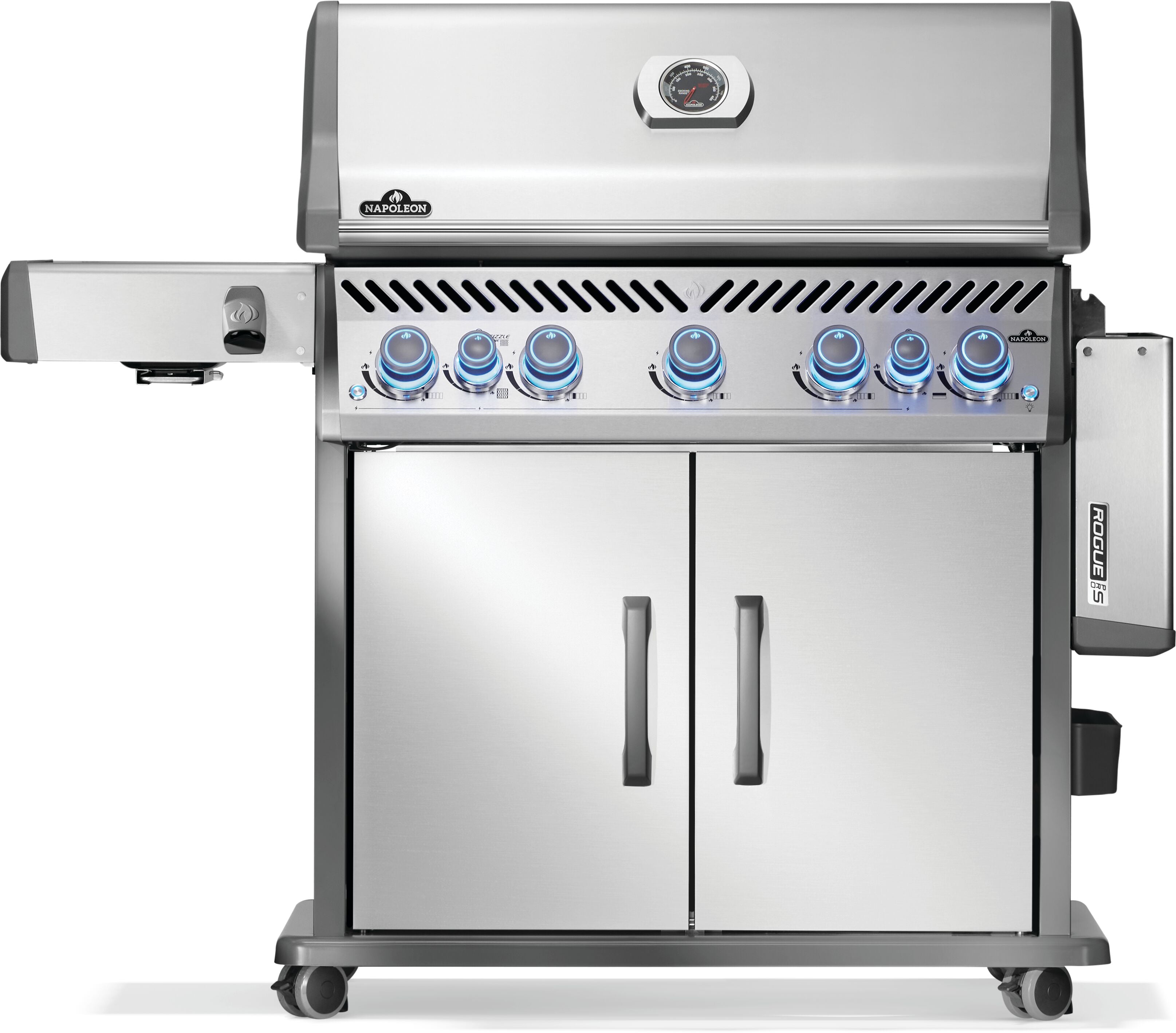 Napoleon Rogue PRO-S 625 Freestanding Gas Grill with Infrared Side and Rear Burners