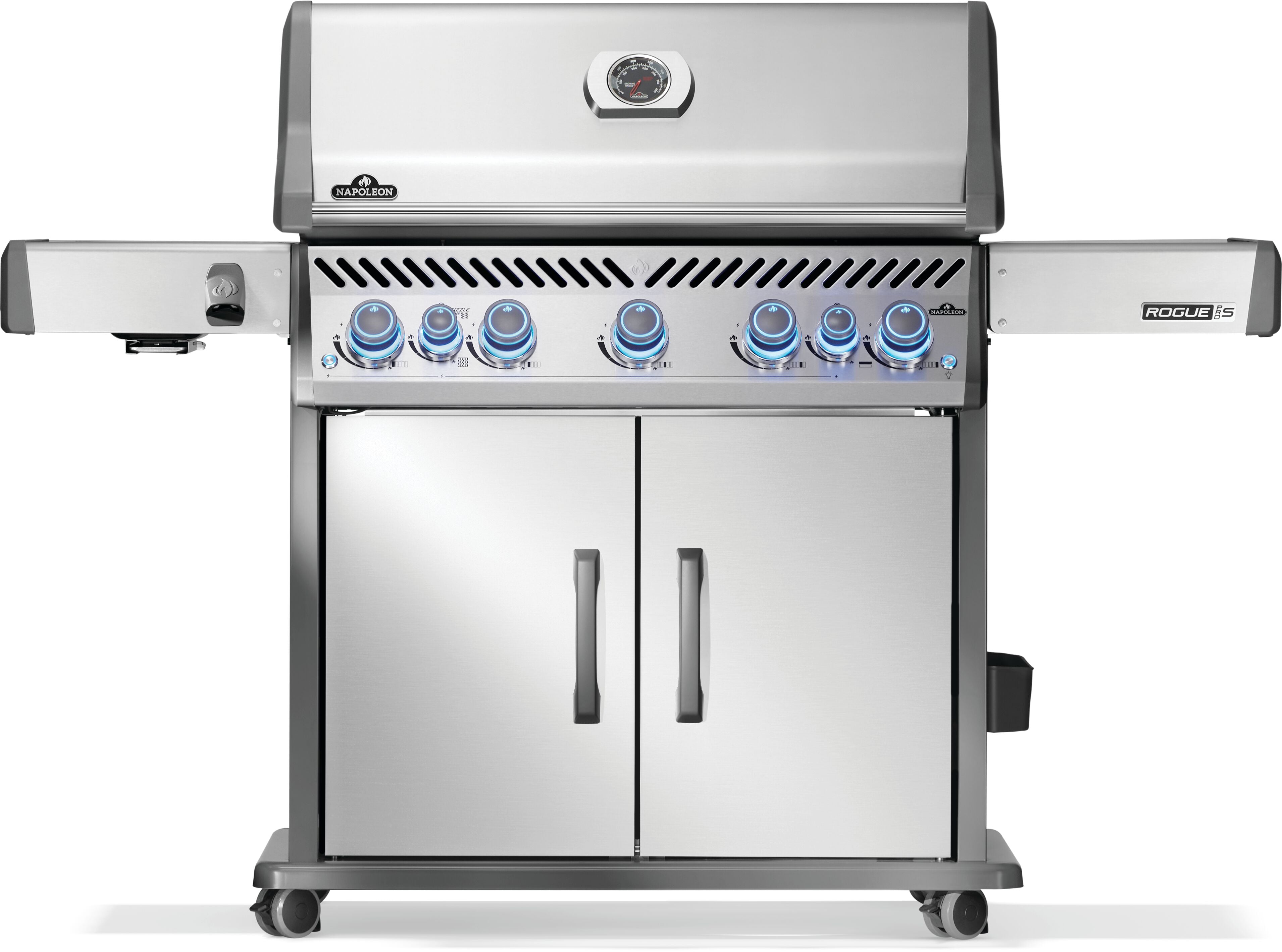 Napoleon Rogue PRO-S 625 Freestanding Gas Grill with Infrared Side and Rear Burners