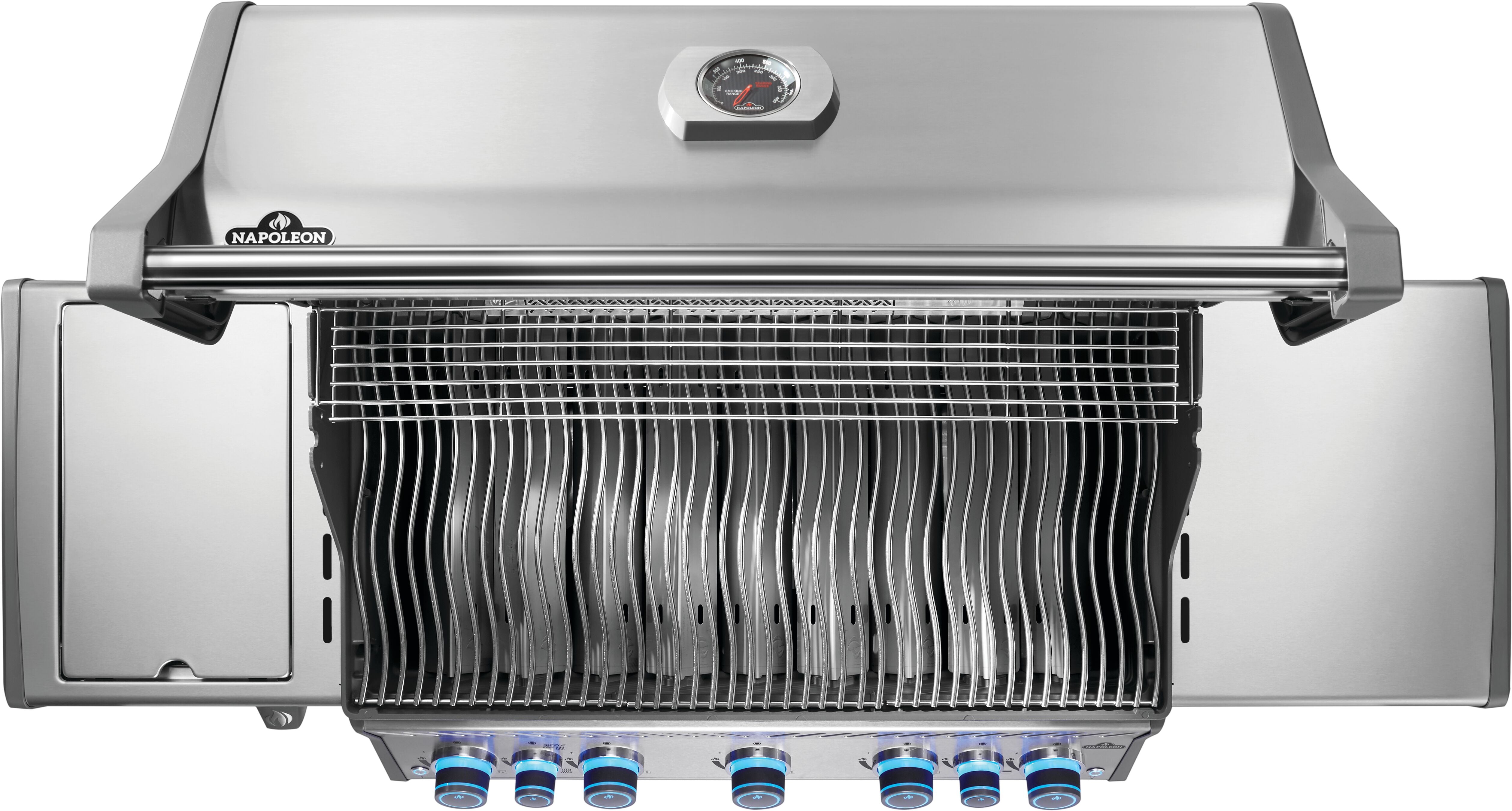 Napoleon Rogue PRO-S 625 Freestanding Gas Grill with Infrared Side and Rear Burners