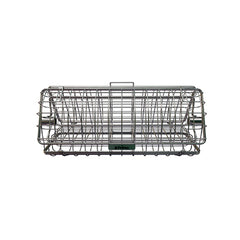 Primo Stainless Steel Three-Sided Rotisserie Grill Basket