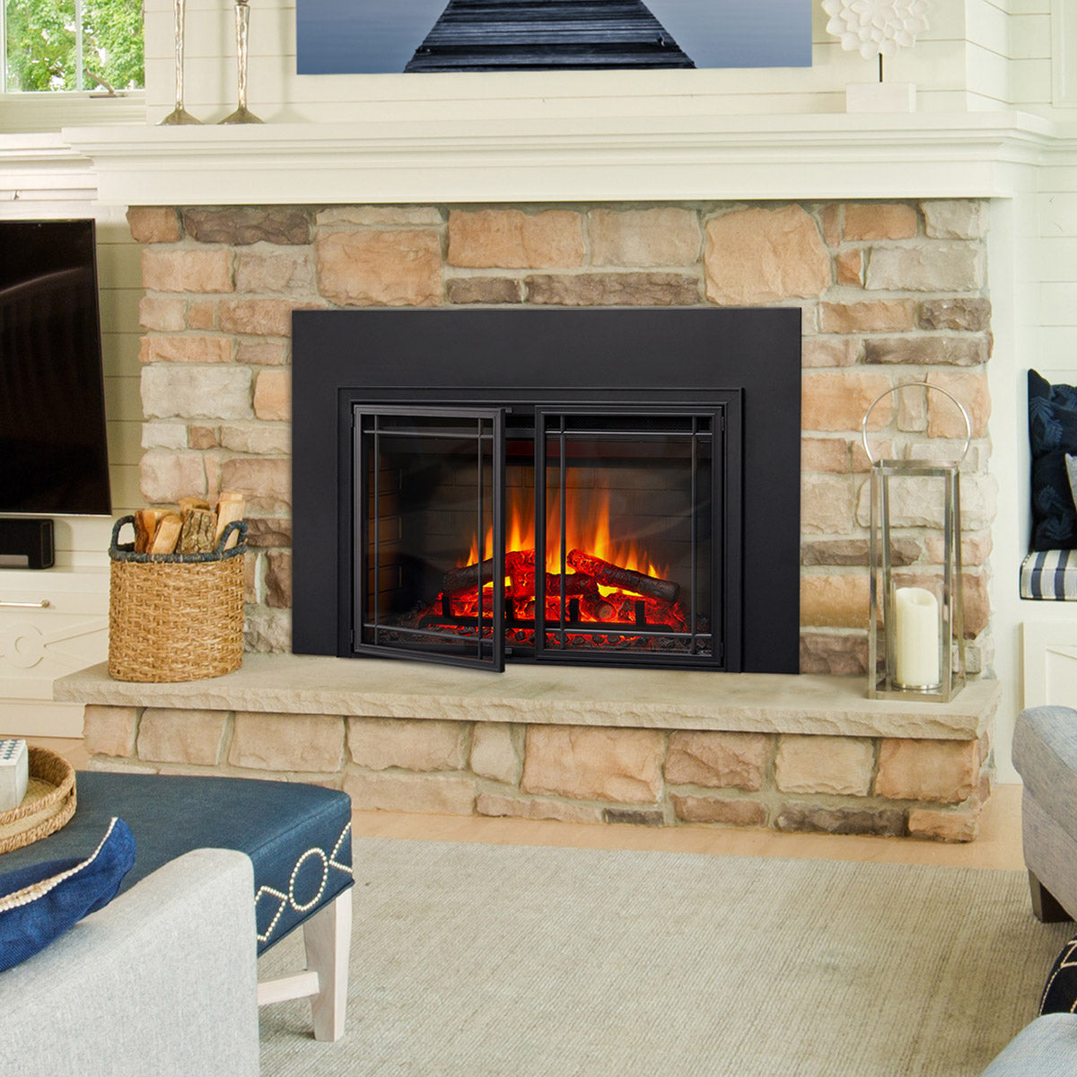 SimpliFire 30-Inch Electric Fireplace Insert