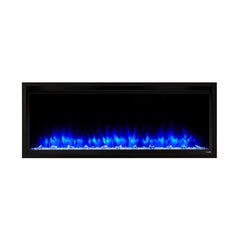 SimpliFire Allusion Platinum 50-Inch Linear Electric Fireplace