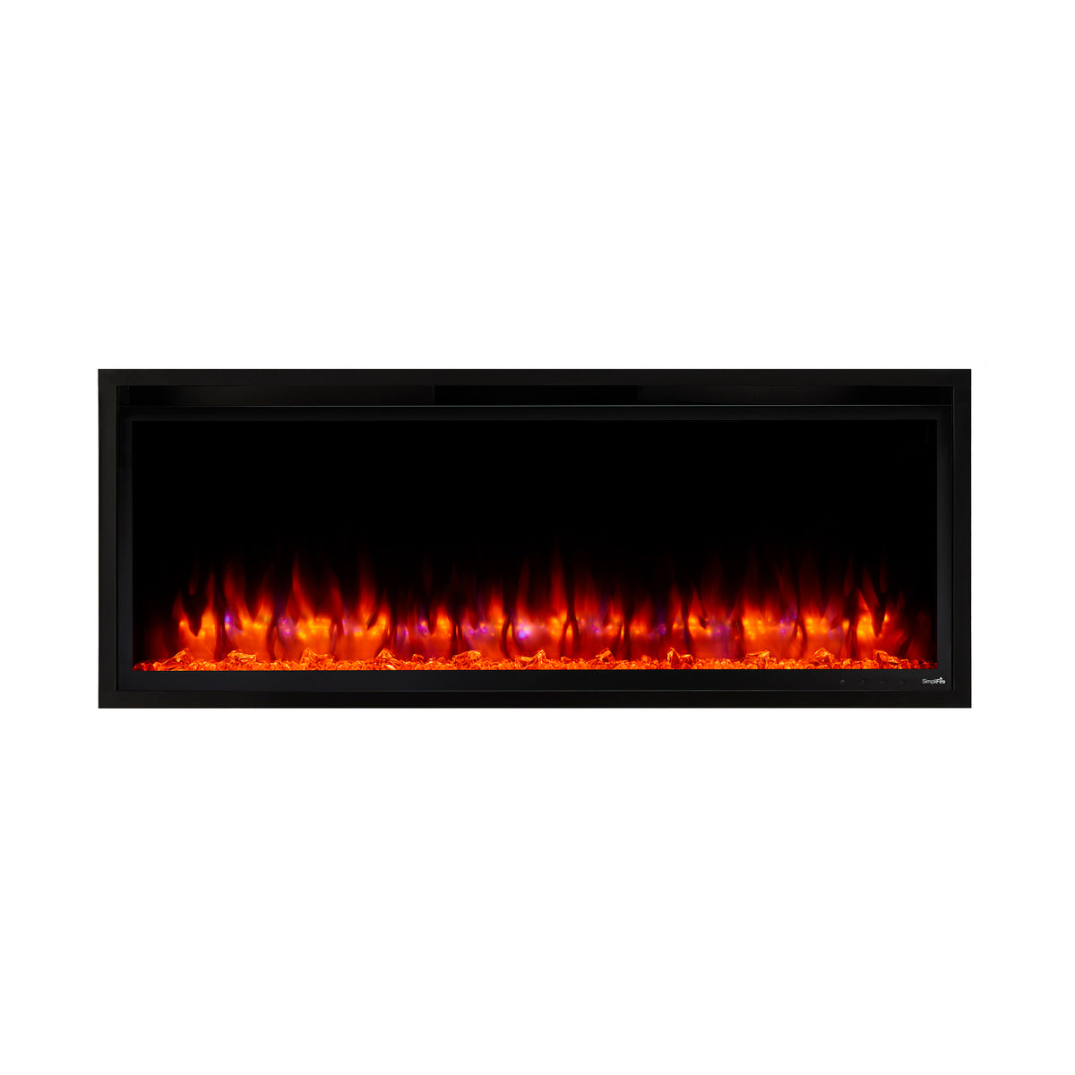 SimpliFire Allusion Platinum 50-Inch Linear Electric Fireplace