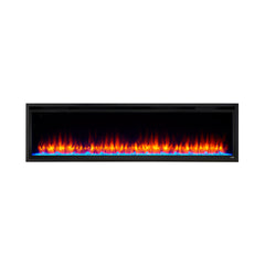 SimpliFire Allusion Platinum 72-Inch Linear Electric Fireplace